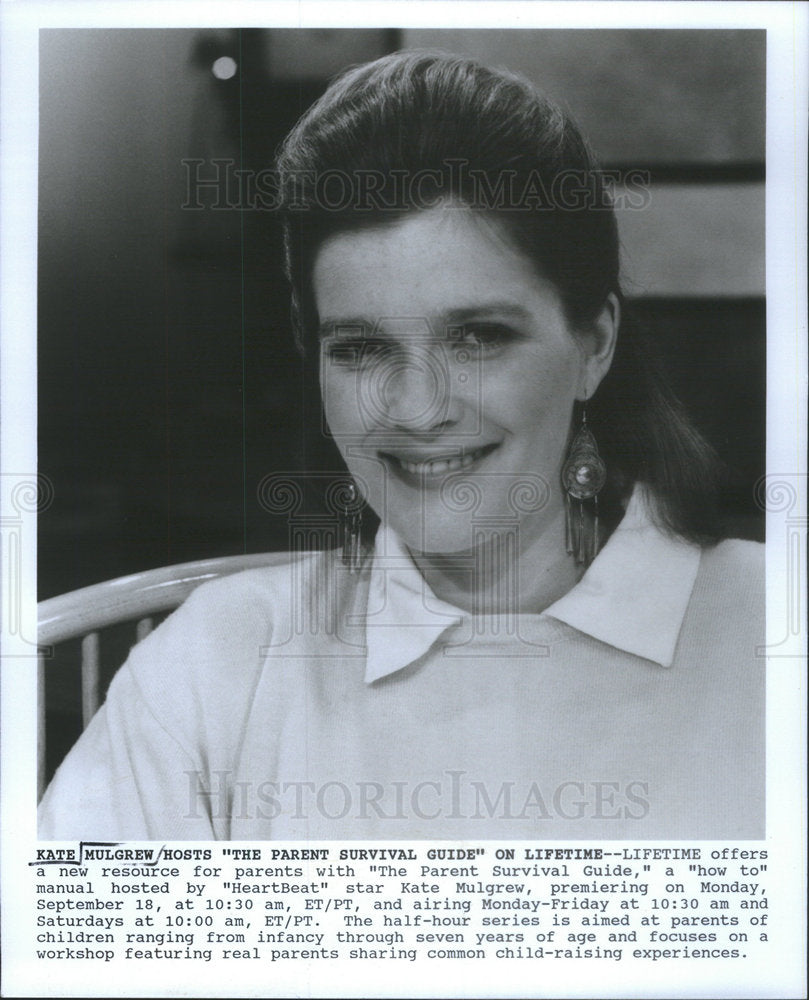 None Katherine Kiernan Maria Kate Mulgrew Actress In The Parent Survival Guide - Historic Images