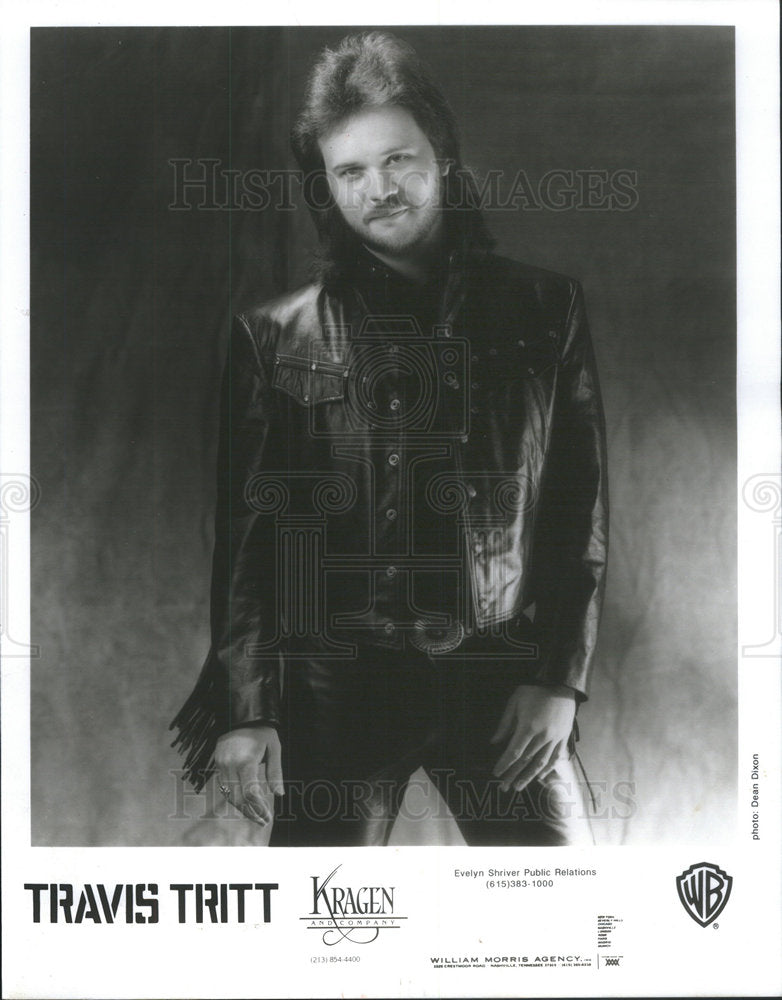 1982 Press Photo Singer Travis Tritt - Historic Images