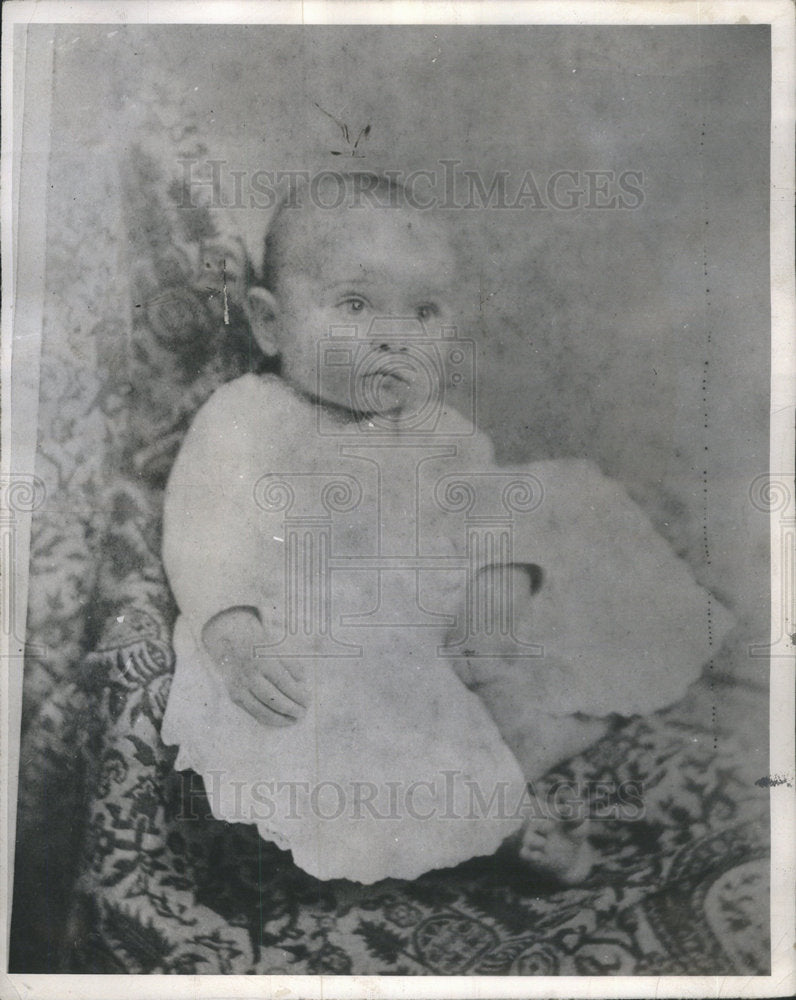 1949 HARRY S. TRUMAN PRESIDENT UNITED STATES BABY - Historic Images