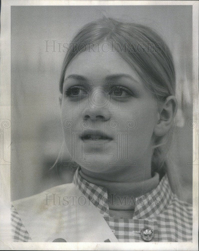 1968 Press Photo Carolann Van Heerden, 16 of South Africa - Historic Images