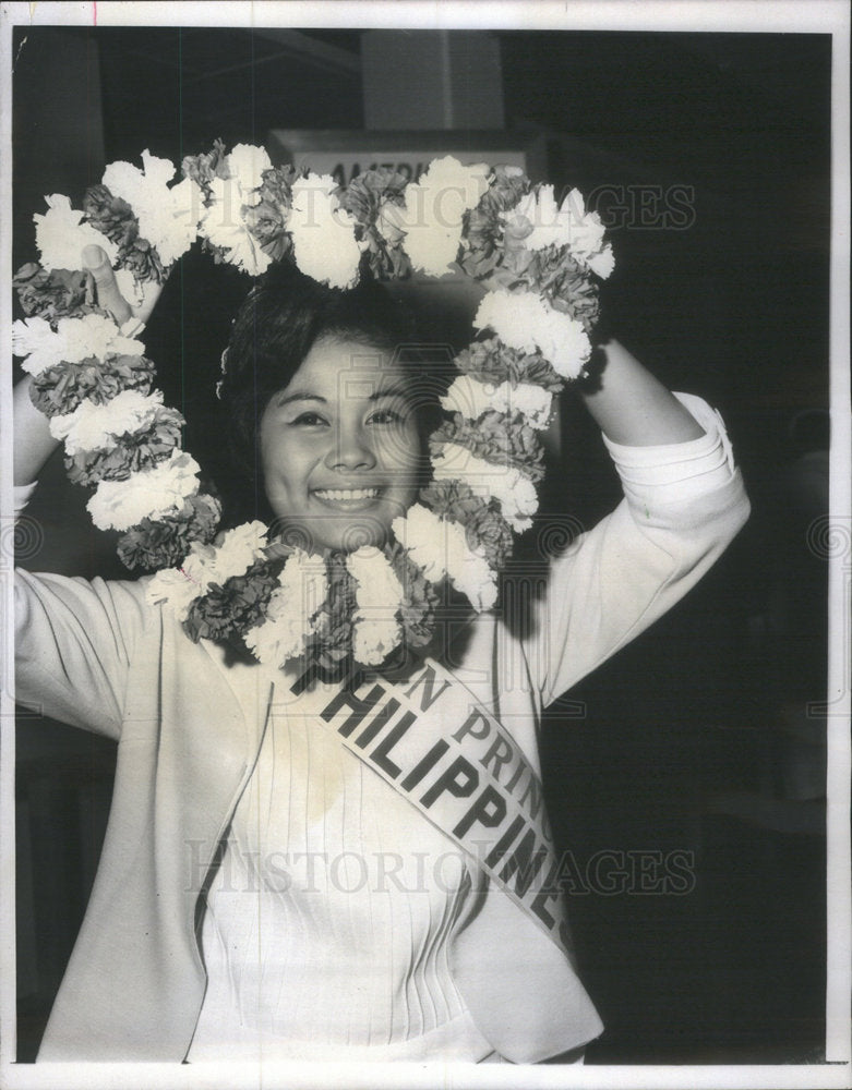 1966 INTERNATIONAL TEEN PRINCESS PAGEANT MARY JANE MODAMBA - Historic Images