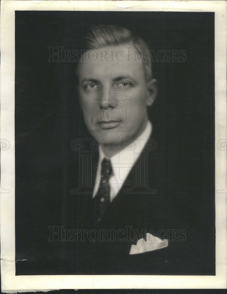 1935 Guy Noble Director National Committee on Boys and Girls Work - Historic Images