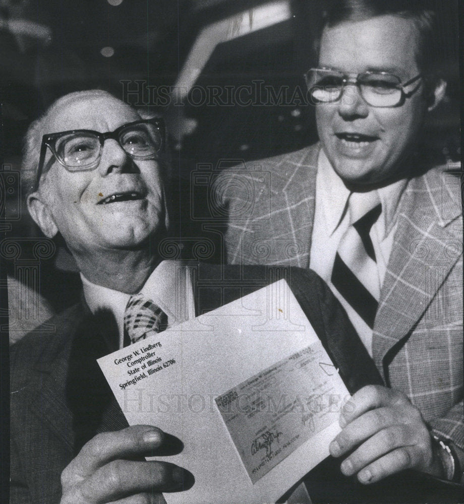 1974 Milllion dollar lottery winner,Umberia Tust - Historic Images