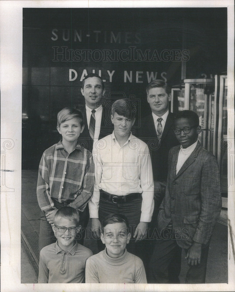 1968 M.W. Twomey Daily News home circulation manager boys contest - Historic Images