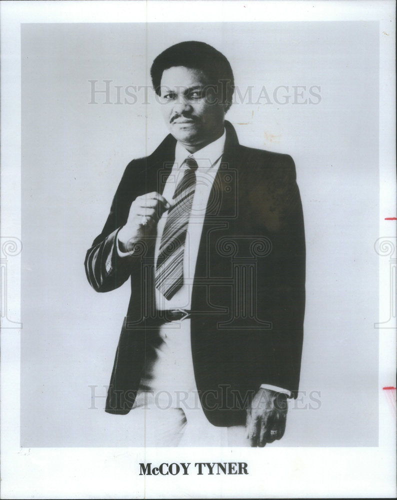 1984 Press Photo Jazz Pianist, McCoy Tyner - Historic Images