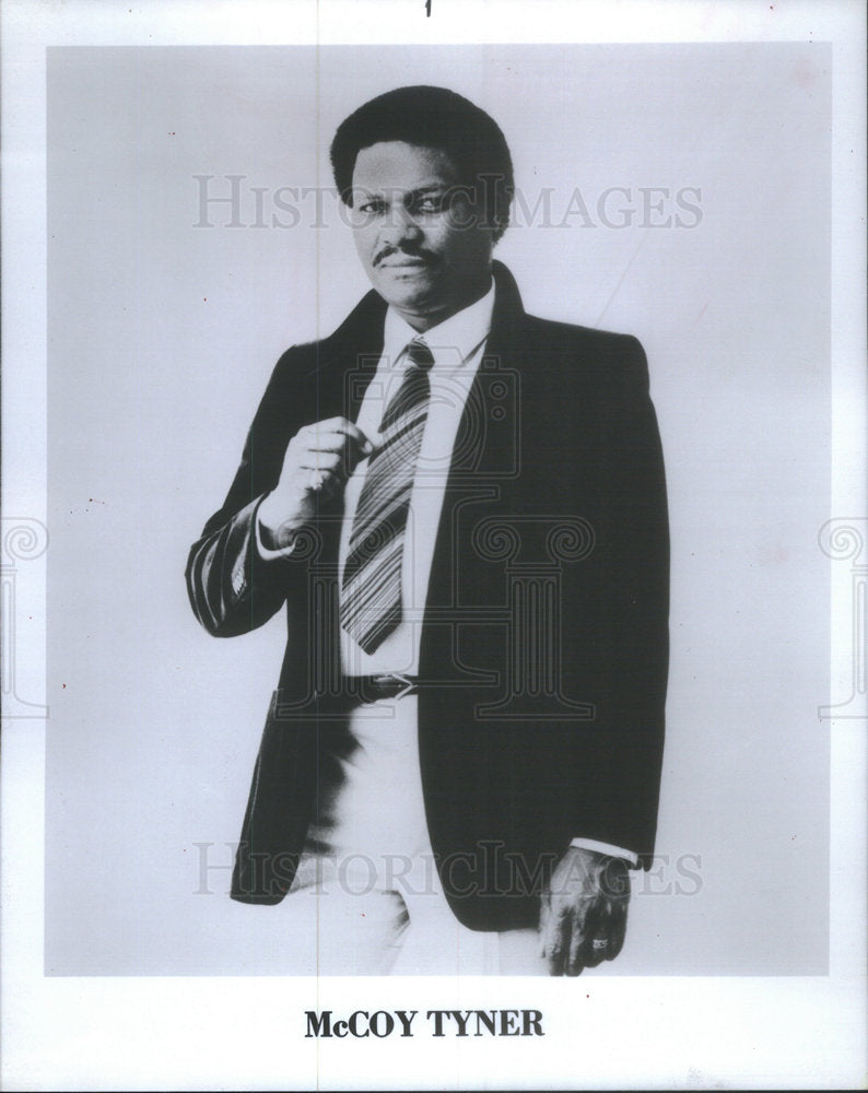 1984 Press Photo McCoy Tyner,Jazz pianist - Historic Images