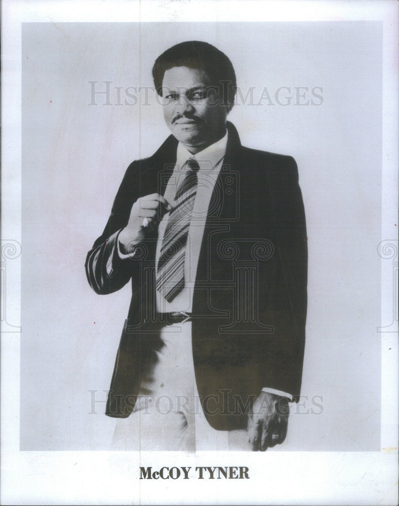 1984 Press Photo McCoy Tyner,Jazz pianist - Historic Images