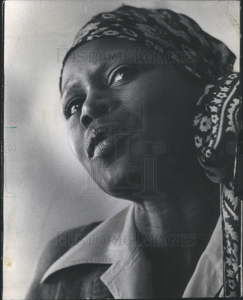 1972 CICELY TYSON AMERICAN ACTRESS - Historic Images