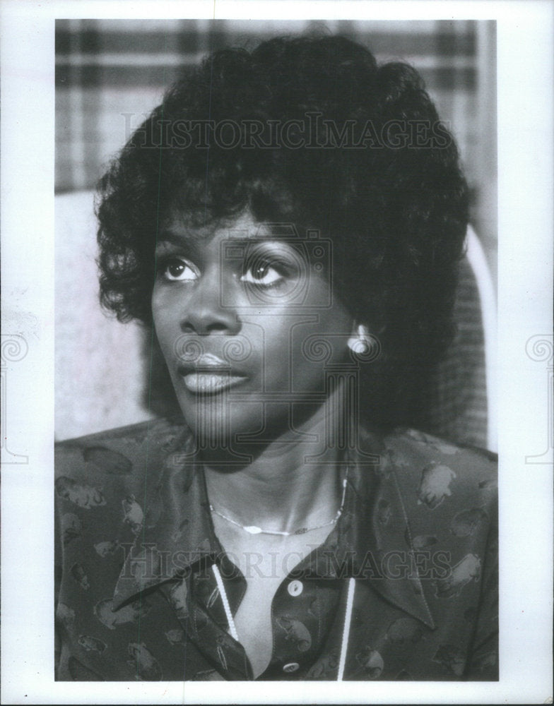 1982 Press Photo Cicely Tyson The Concorde - Airport '79 - Historic Images