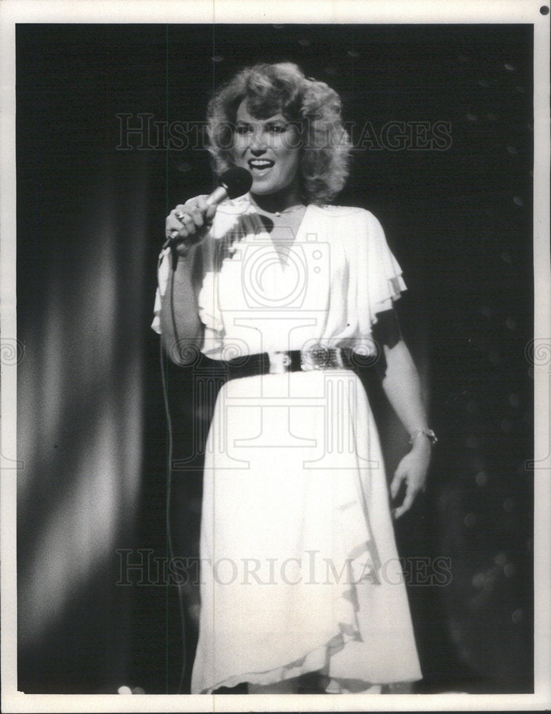 1981 Press Photo Tanya Tucker country singer - Historic Images