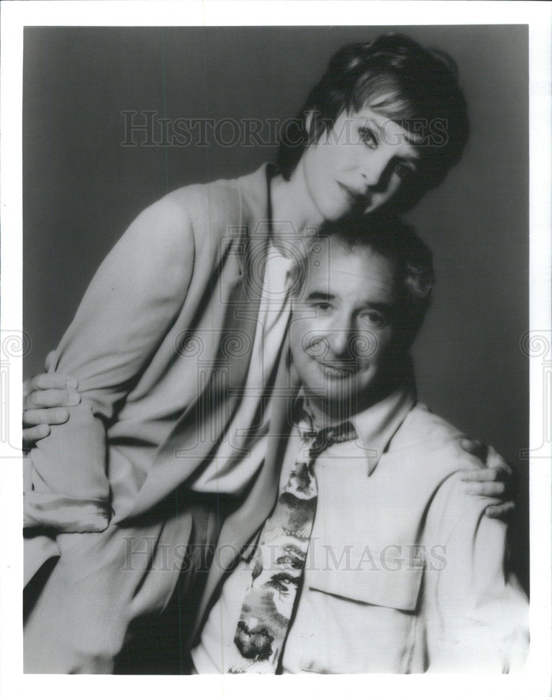 TV actors Jill Eikenberry and Michael Tucker from L.A. Law - Historic Images