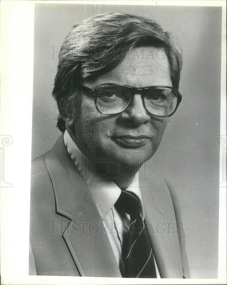1980 Press Photo Tribune writer Dan Tucker - Historic Images