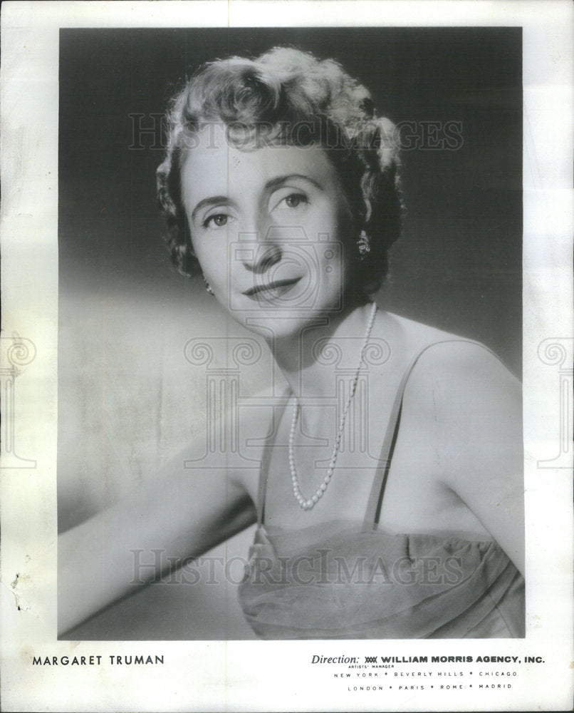 1965 Press Photo Margaret Truman The Happy Time - Historic Images