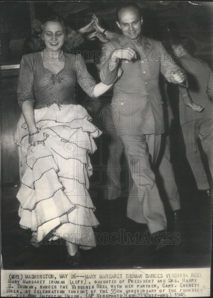 1945 Mary Margaret Truman Harry Truman President - Historic Images