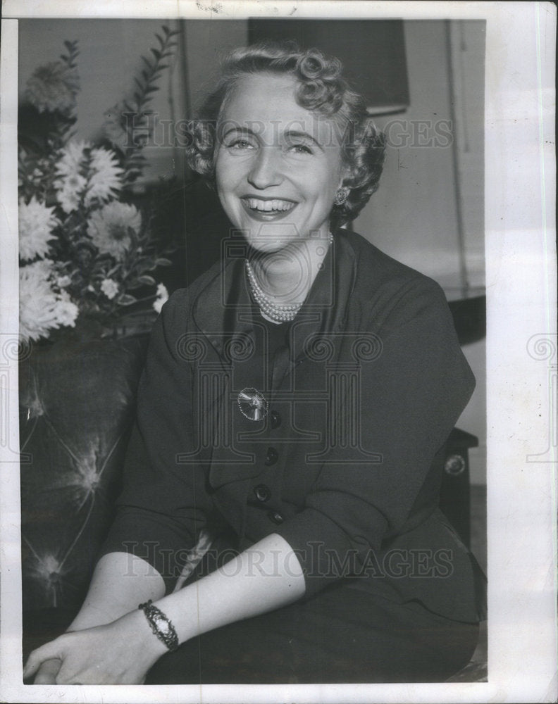 1955 Margaret Truman President Harry Truman Daughter - Historic Images