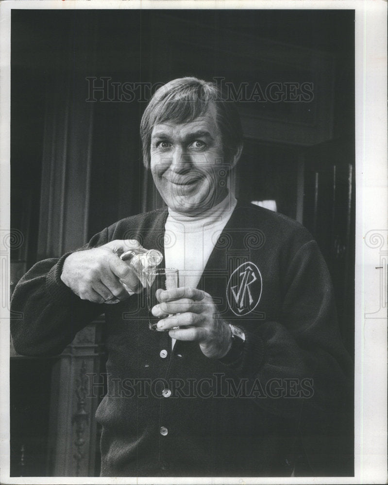 1969 FORREST TUCKER AMERICAN ACTOR - Historic Images