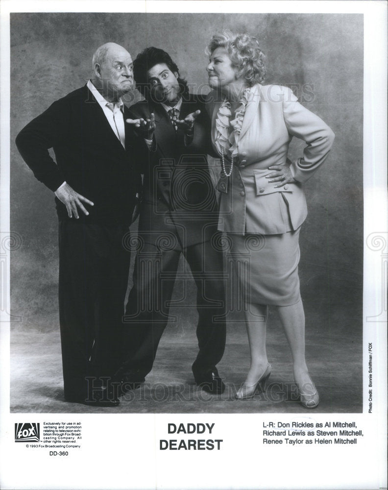 Press Photo daddy dearest Rickless Mitchell Richard Lewis Steven Renee taylor - Historic Images