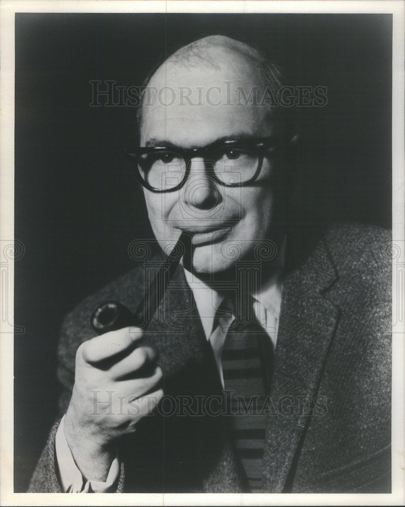 1975 Former Chancellor Of University Of Illinois Donald H. Riddle ...