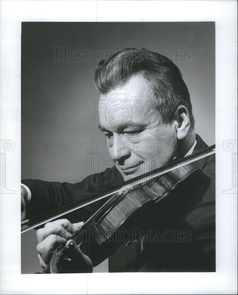 1977 Press Photo NORBERT MUELLER VIOLINIST - Historic Images
