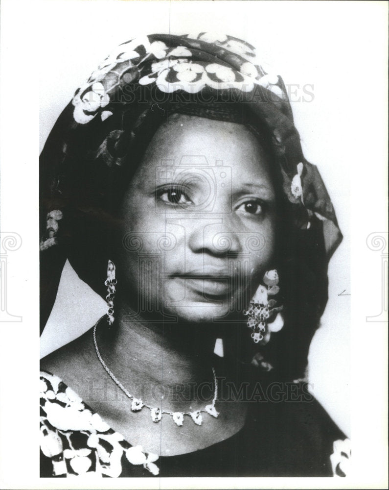 1991 Press Photo Cisse Nee Fatou Ndiaye-Lee Ballets Africains Silimbo D&#39;Adeane - Historic Images