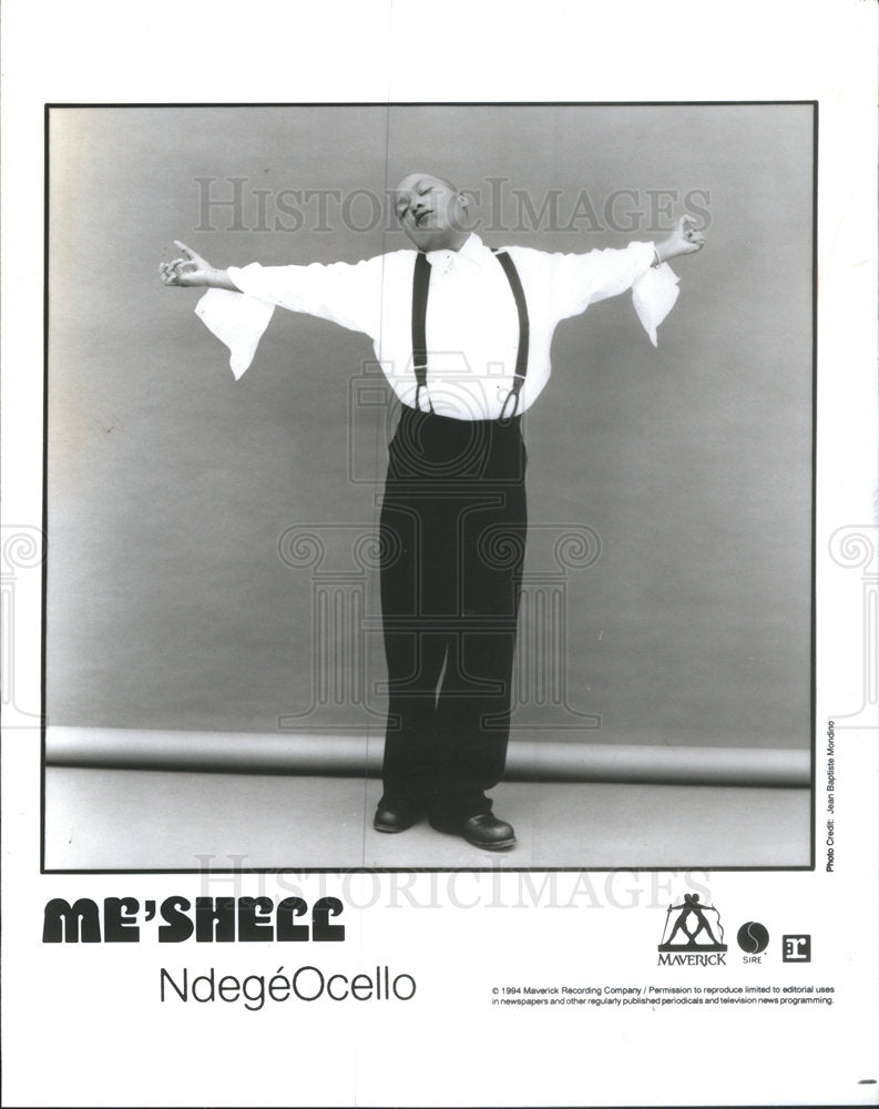 1994 Press Photo Singer Meshell Ndegeocello Maverick Recording Company - Historic Images