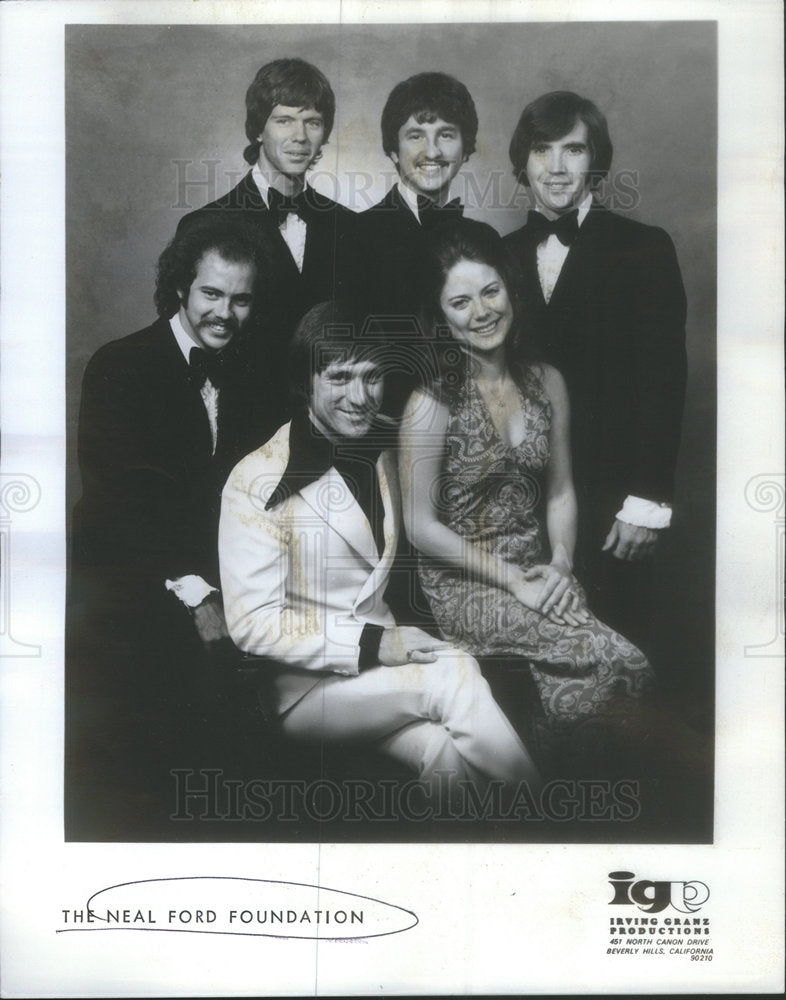 1973 Musical Group The Neal Ford Foundation Promotion Picture - Historic Images