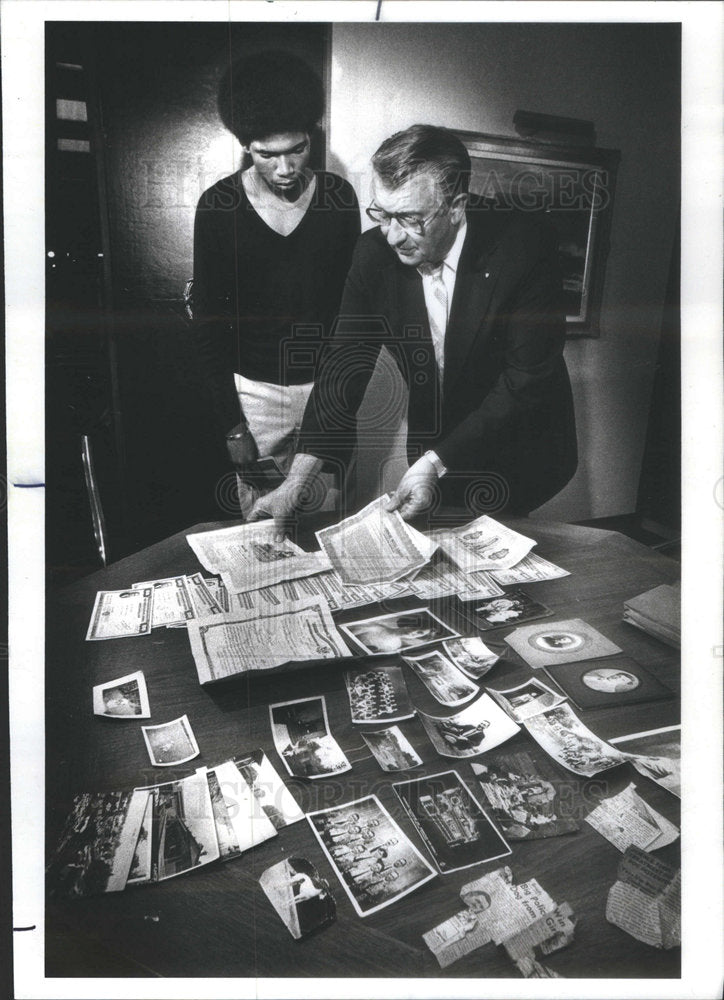 1978 Press Photo Christopher Neal Stanley Enlund Chairmen - Historic Images