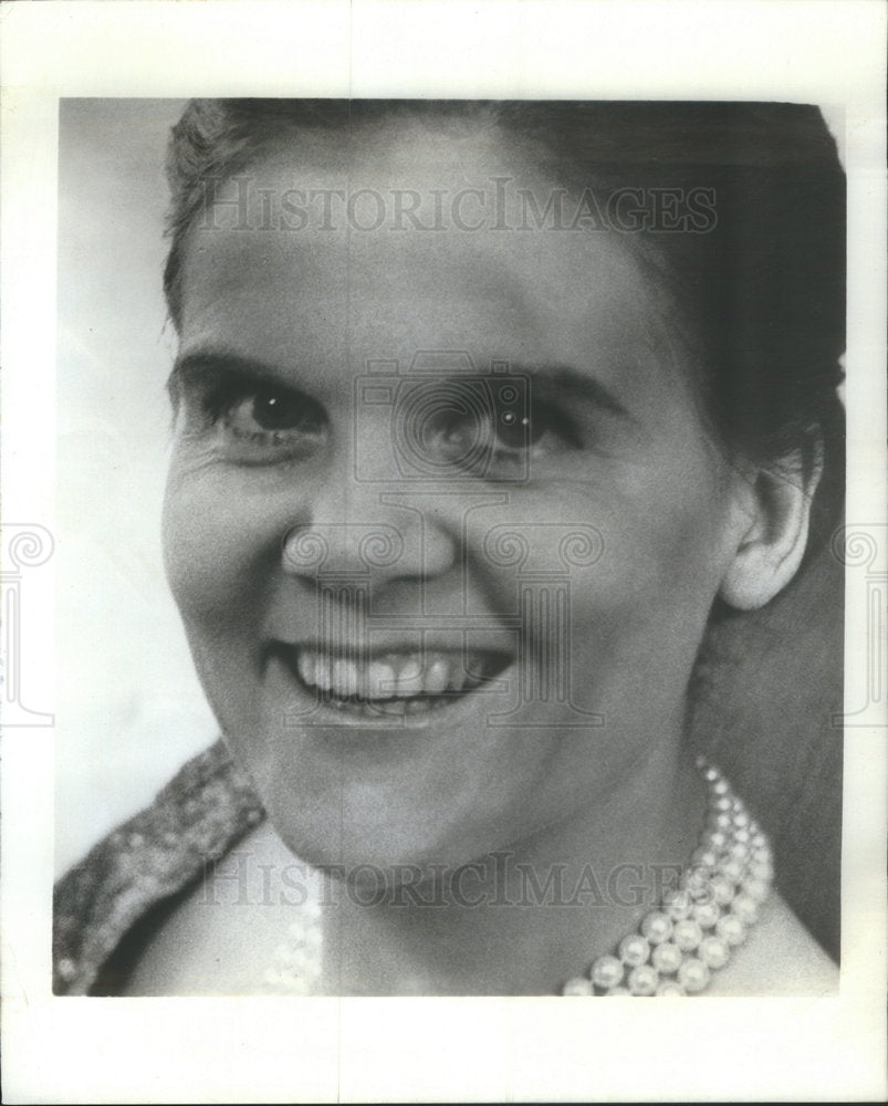 1973 Press Photo Soprano Anja Silja sings Chicago Symphony - Historic Images