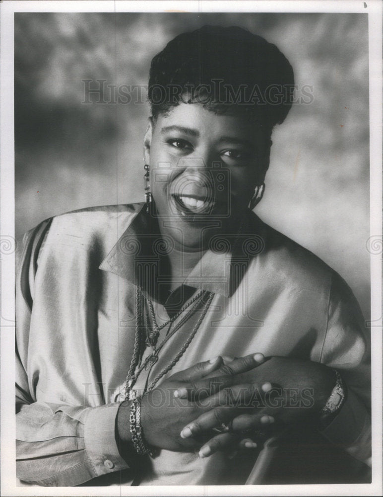 1991 Press Photo Marsha Warfield Night Court Television Actress - RSC85875 - Historic Images