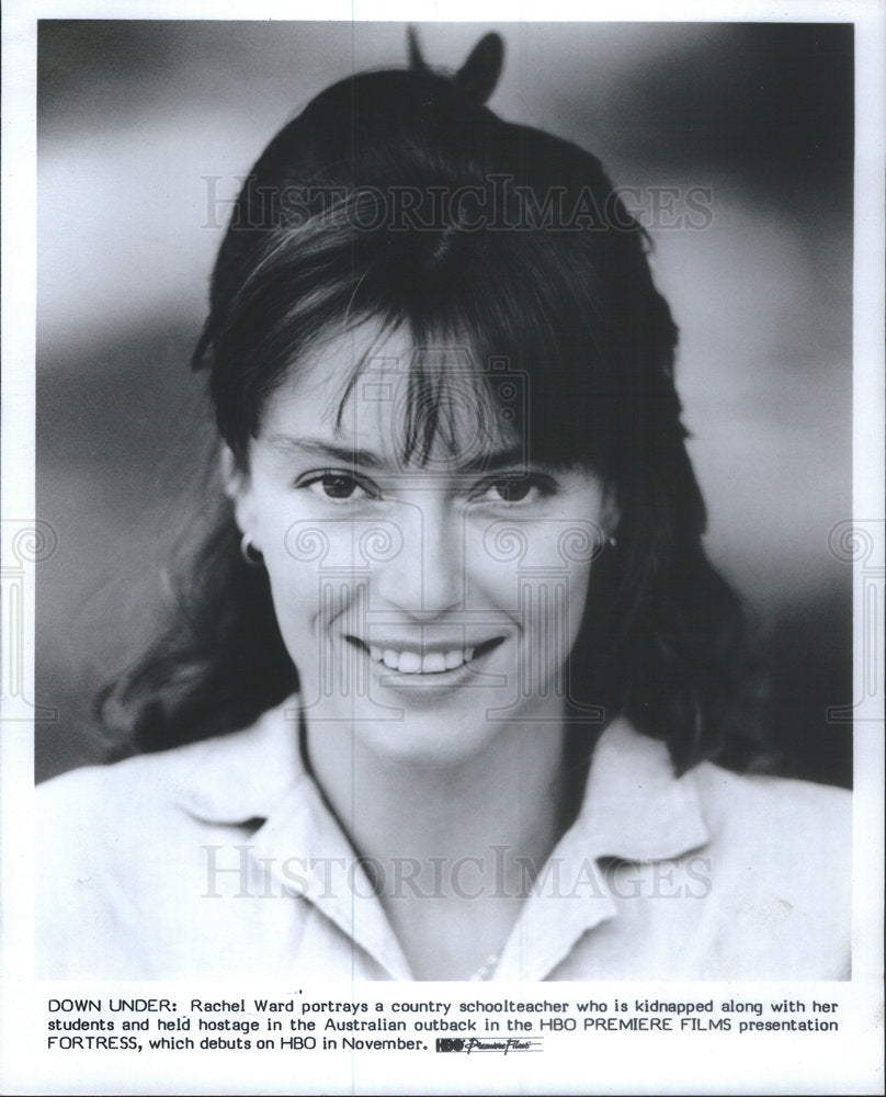 Actress Rachel Ward in film " Fortress" on HBO - Historic Images