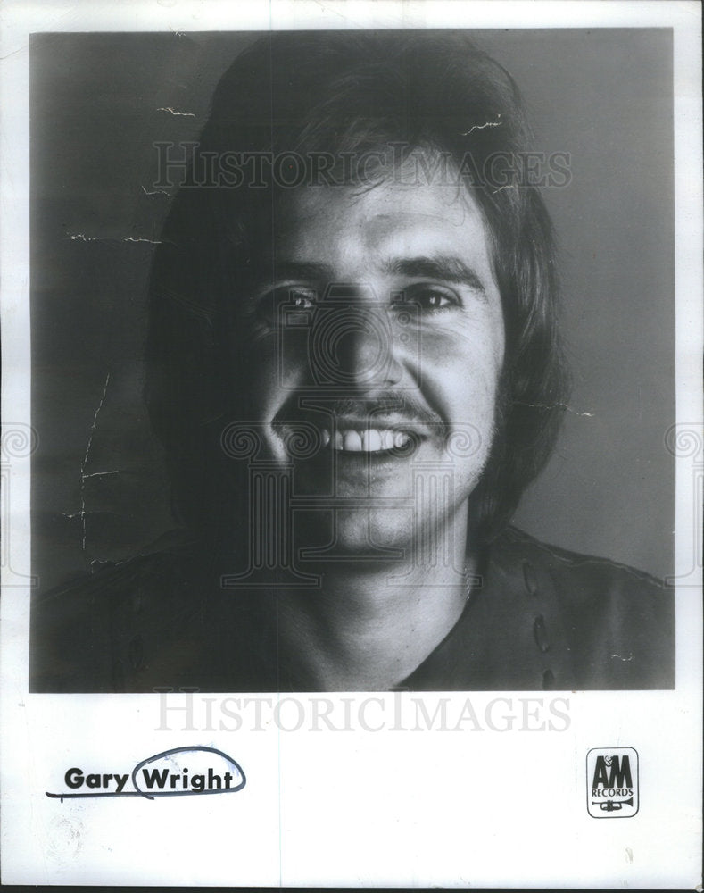 1970 Press Photo Musician Gary Wright - Historic Images