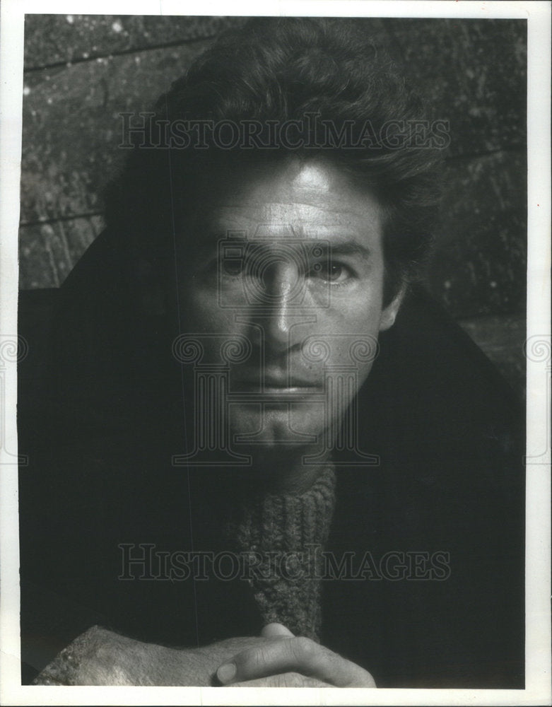1989 Press Photo Jack Scalia Actor Tony Wolf Series - Historic Images