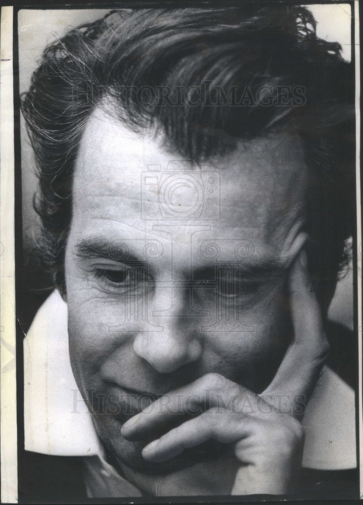 1974 Press Photo Actor-Director Maxmilian Schell Nominated for an Academy Award - Historic Images