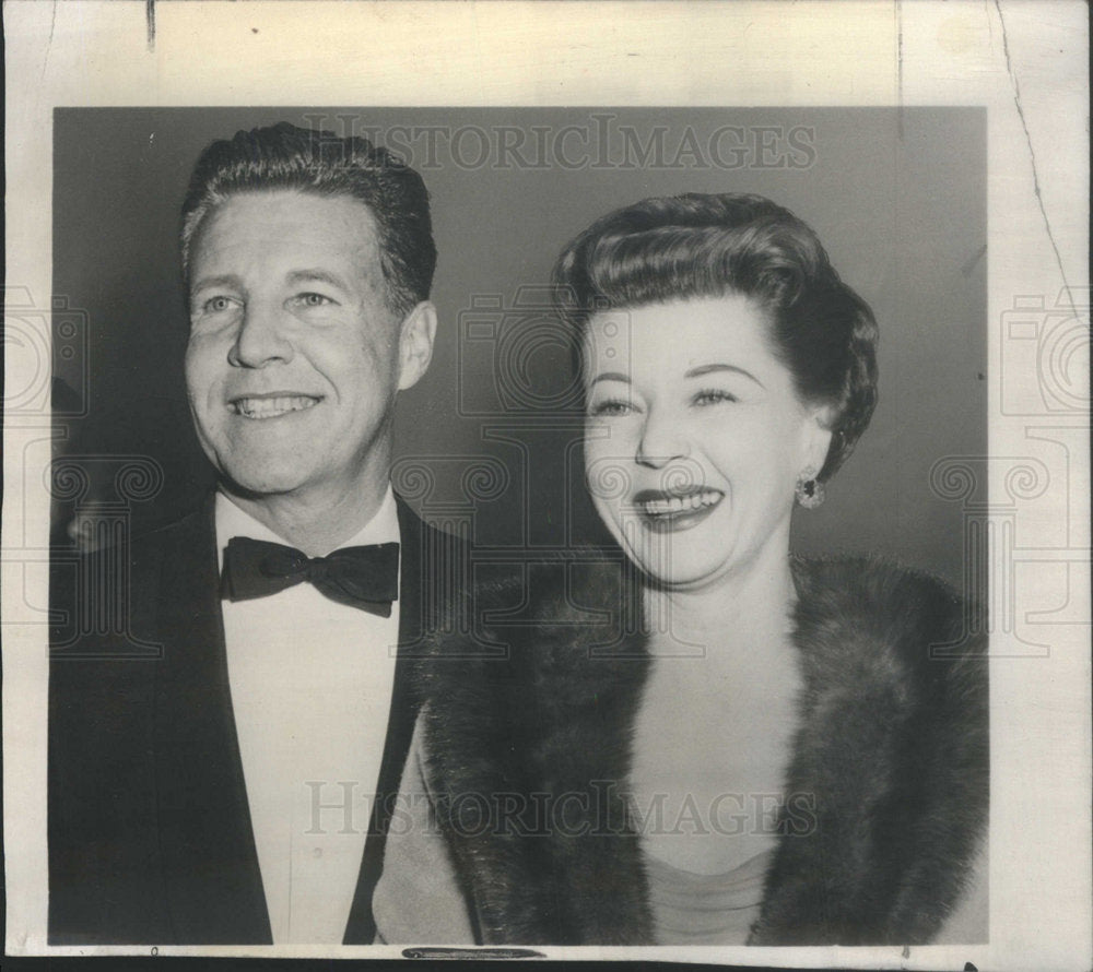 1958 Harriet and Ozzie Nelson TV stars - Historic Images