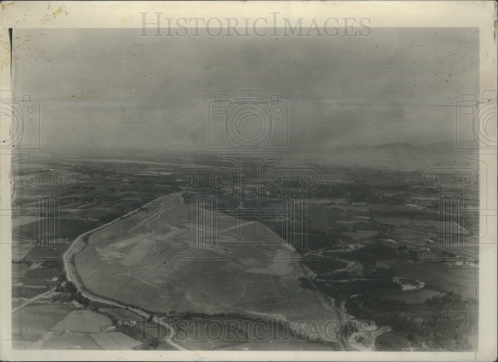 1928 Montrose, CO aerial view taken from airplane - Historic Images