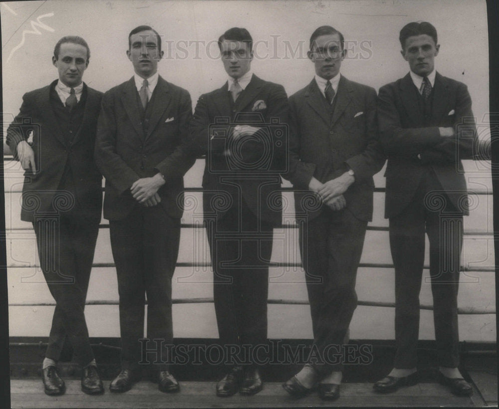 1923 Members of the Oxford University Relay Team-Historic Images