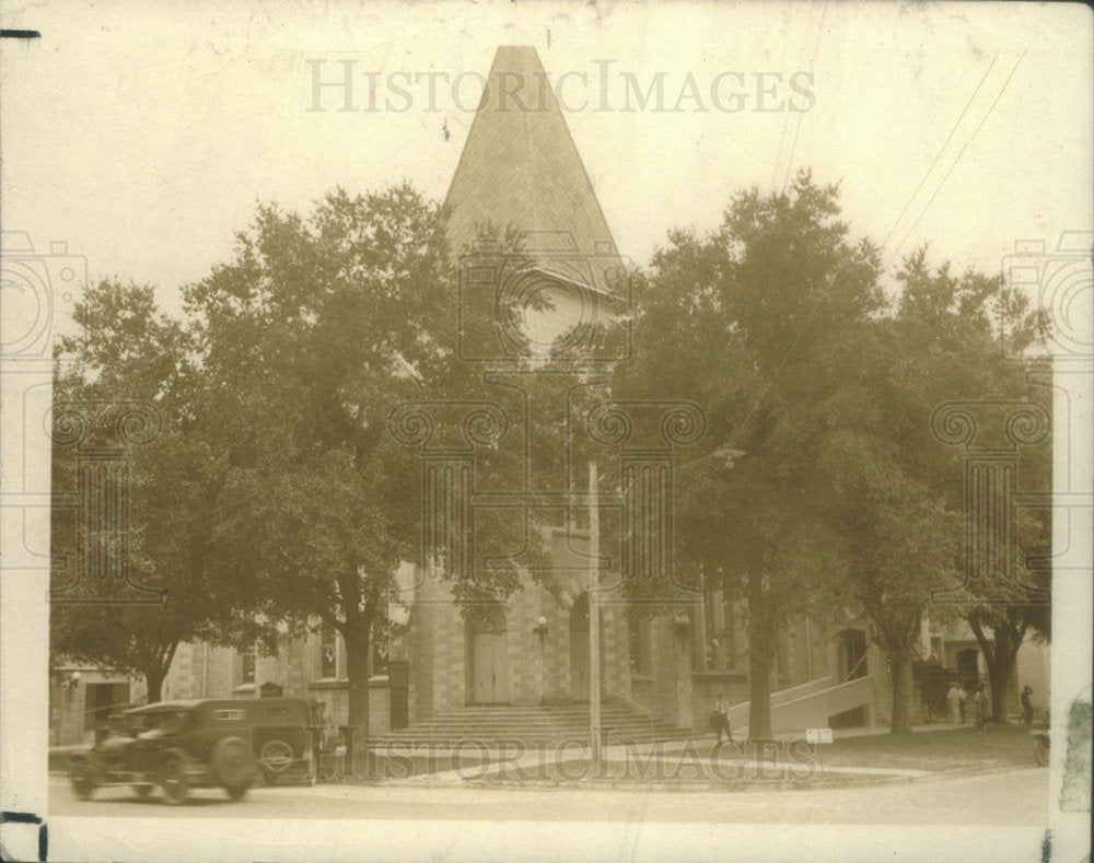 1988 Press Photo First Congregational Church in England - Historic Images