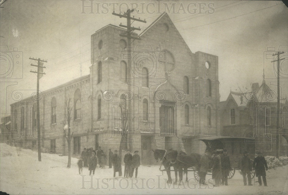 1933 Press Photo Mt. Cormel Church - Historic Images