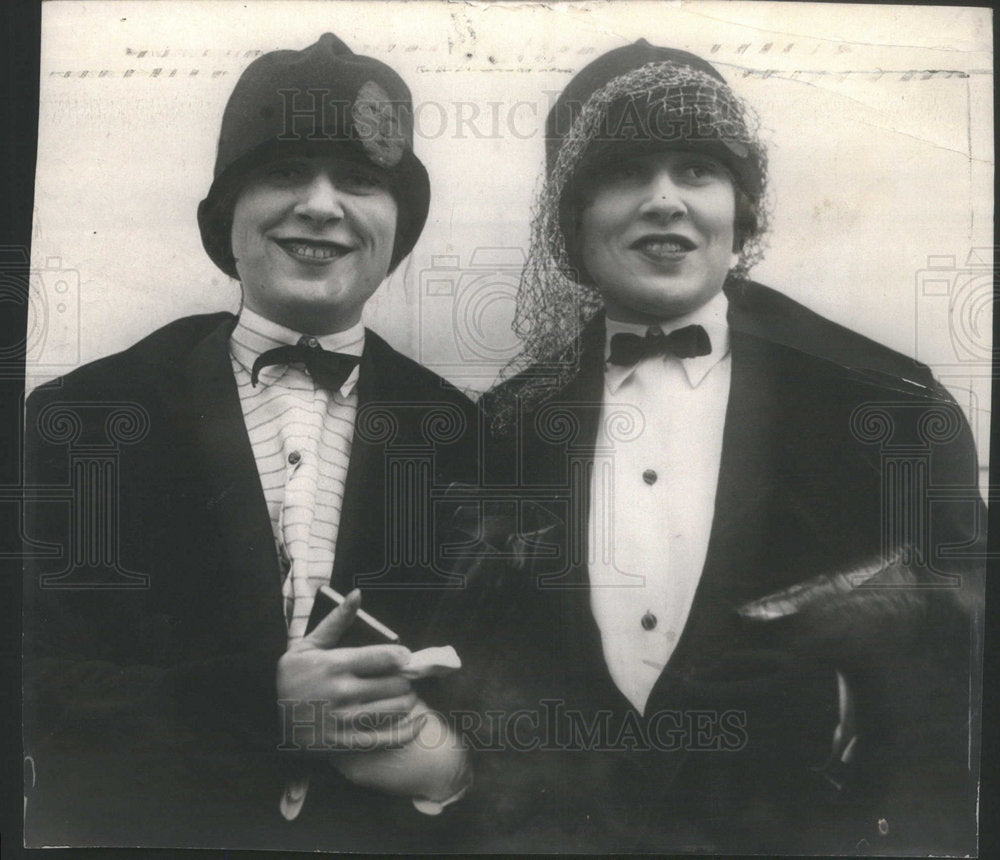 1924 American Minister Morgan Daughters Returning From Trip Abroad - Historic Images