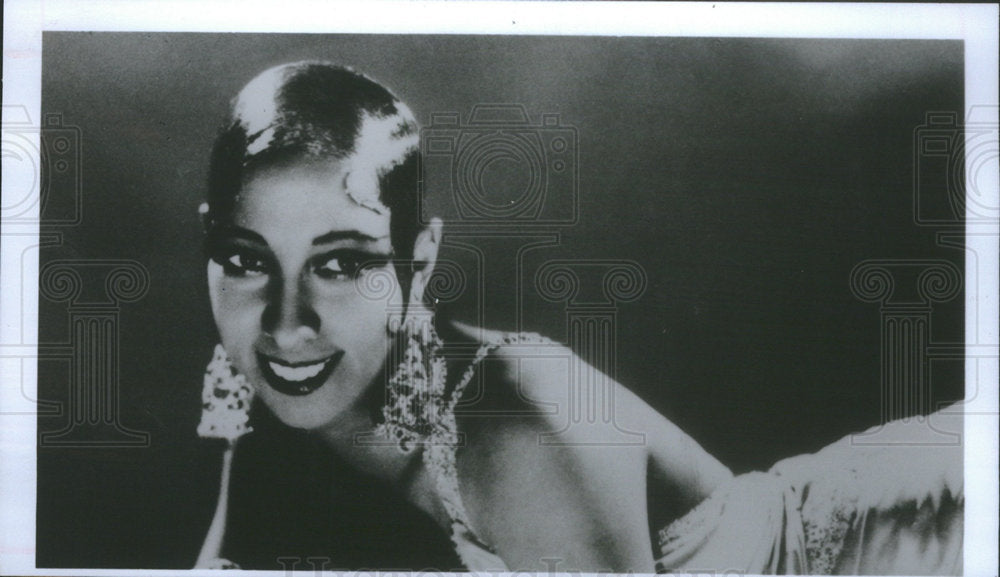 1991 Press Photo Josephine Baker - Historic Images