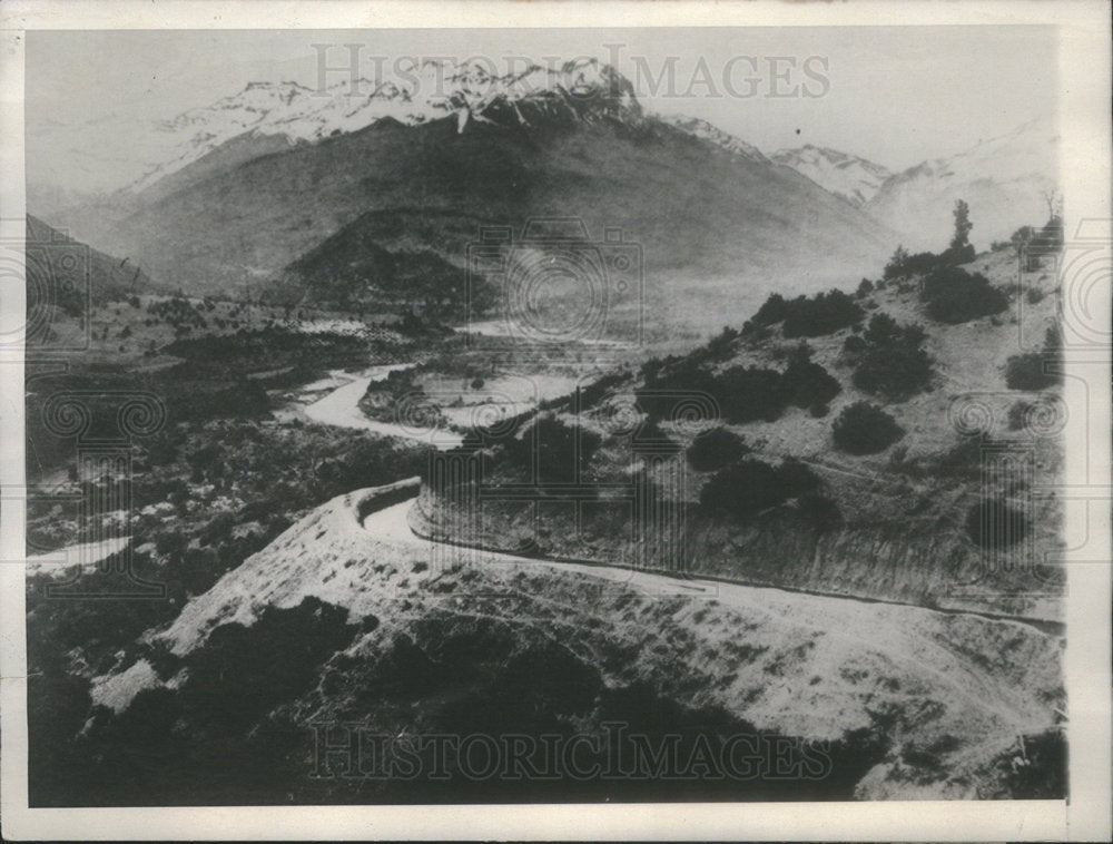 1938 Valle De Cachapoal Rancagua Chile Earthquake Valley - Historic Images