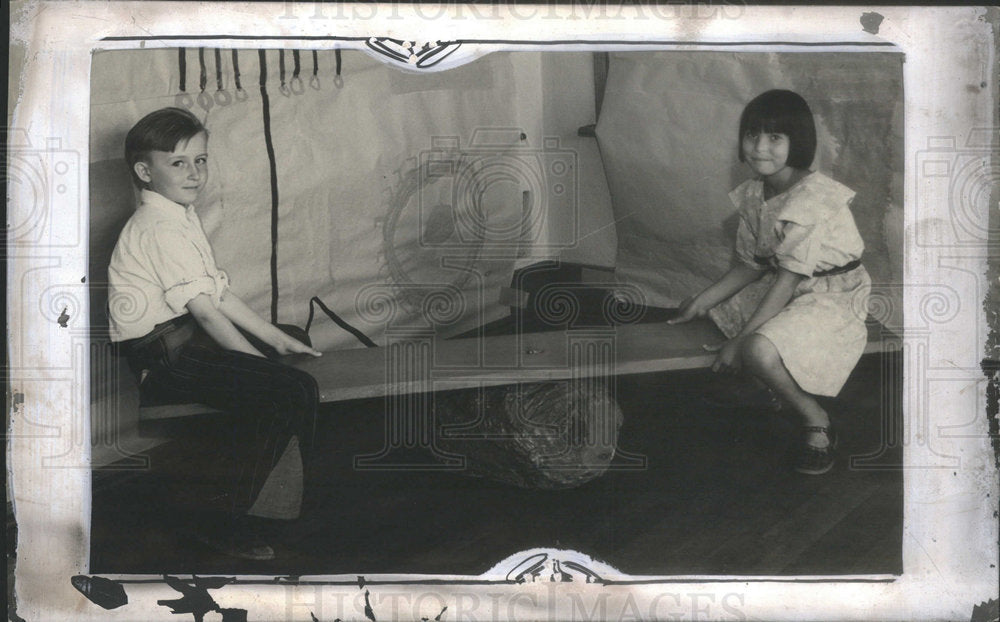 1932 Children at Globeville Day Nursery - Historic Images