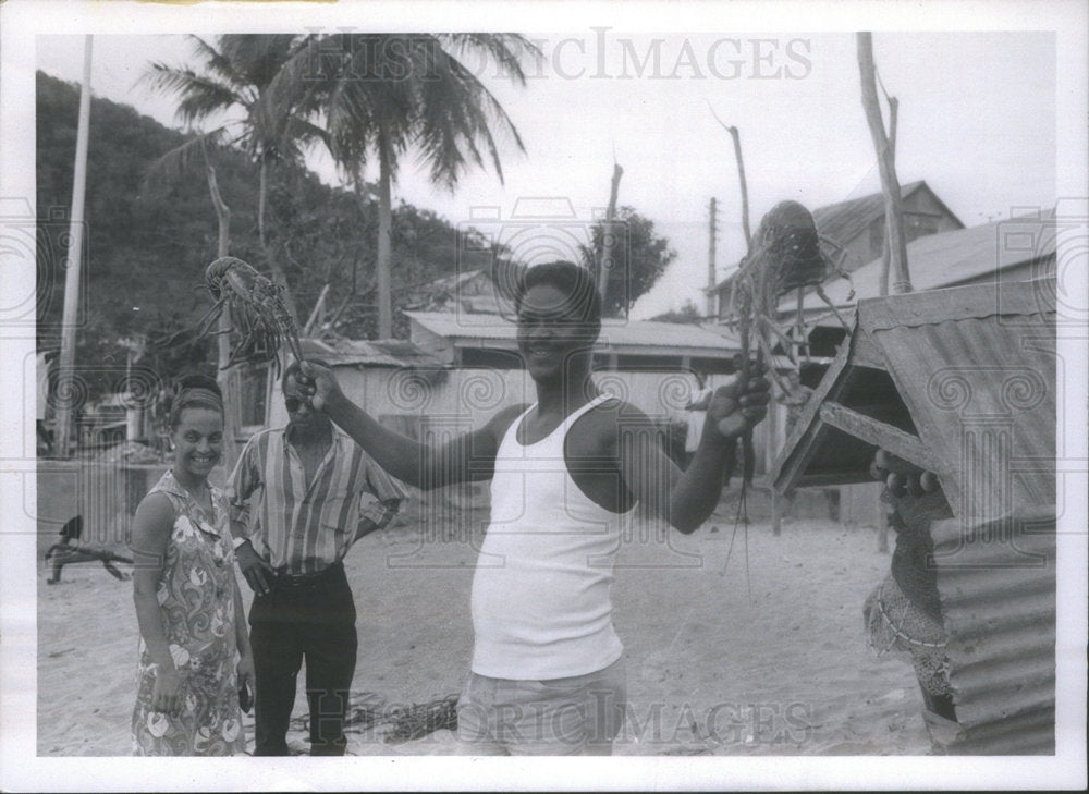 1979 Press Photo Guadeloupe mingling races nationalities archipelago Leeward - Historic Images