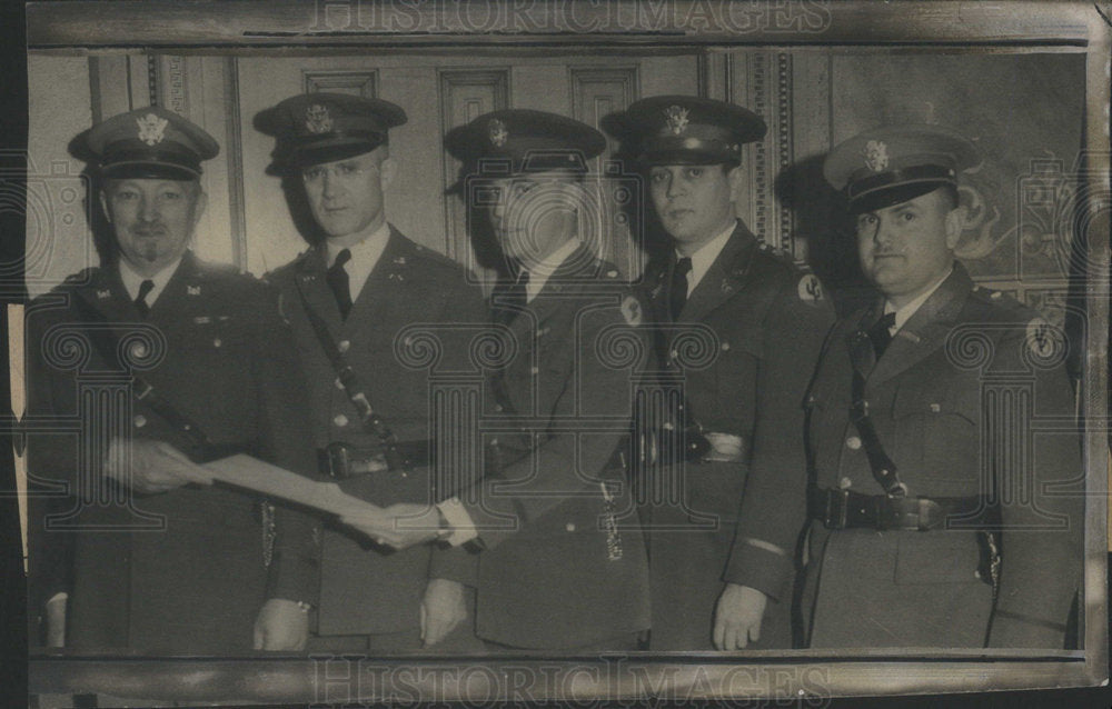 1935 Reseve Officers Colorado Department Meeting Larsen  - Historic Images