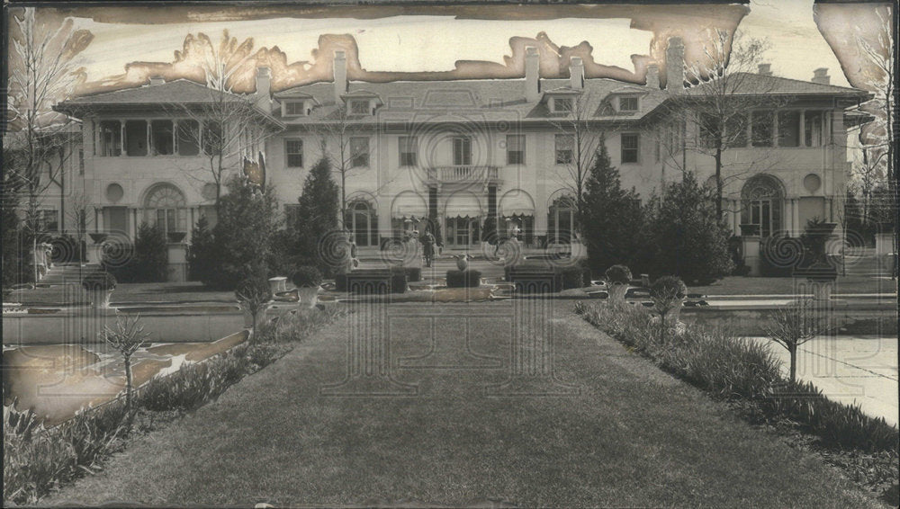 1921 Mr. an Mrs. John Mitchell, Jr Chicago Socialites Melody Farm - Historic Images