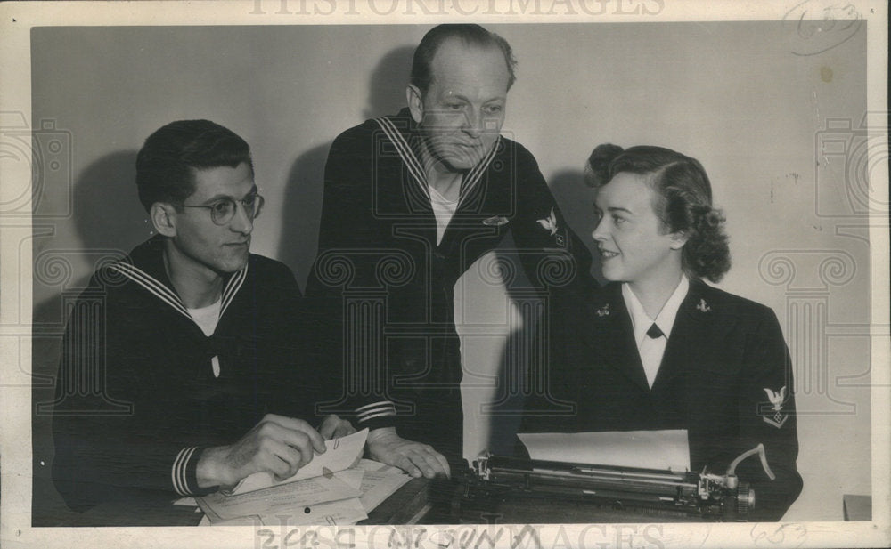 1945 Joe Agrella United States Navy Seaman - Historic Images