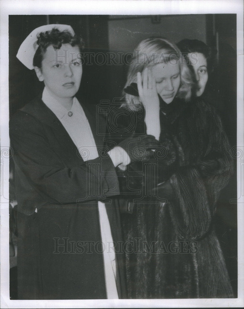 1954 Press Photo Dagmar Ortiz Patino  Divorce Case - Historic Images