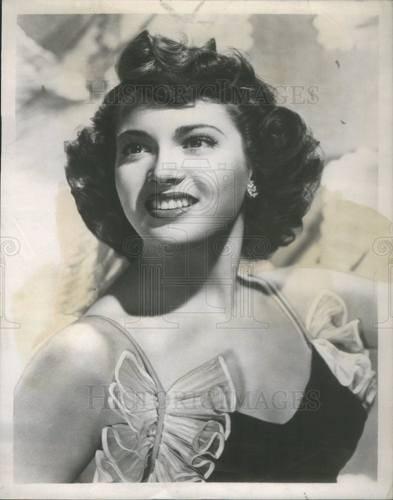 1951 Frances Anne Rafferty American Actress &amp; Dancer  - Historic Images