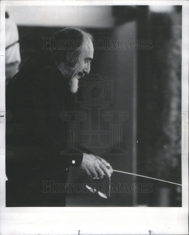 1975 Mitch Miller American Musician, Singer and Conductor. - Historic Images