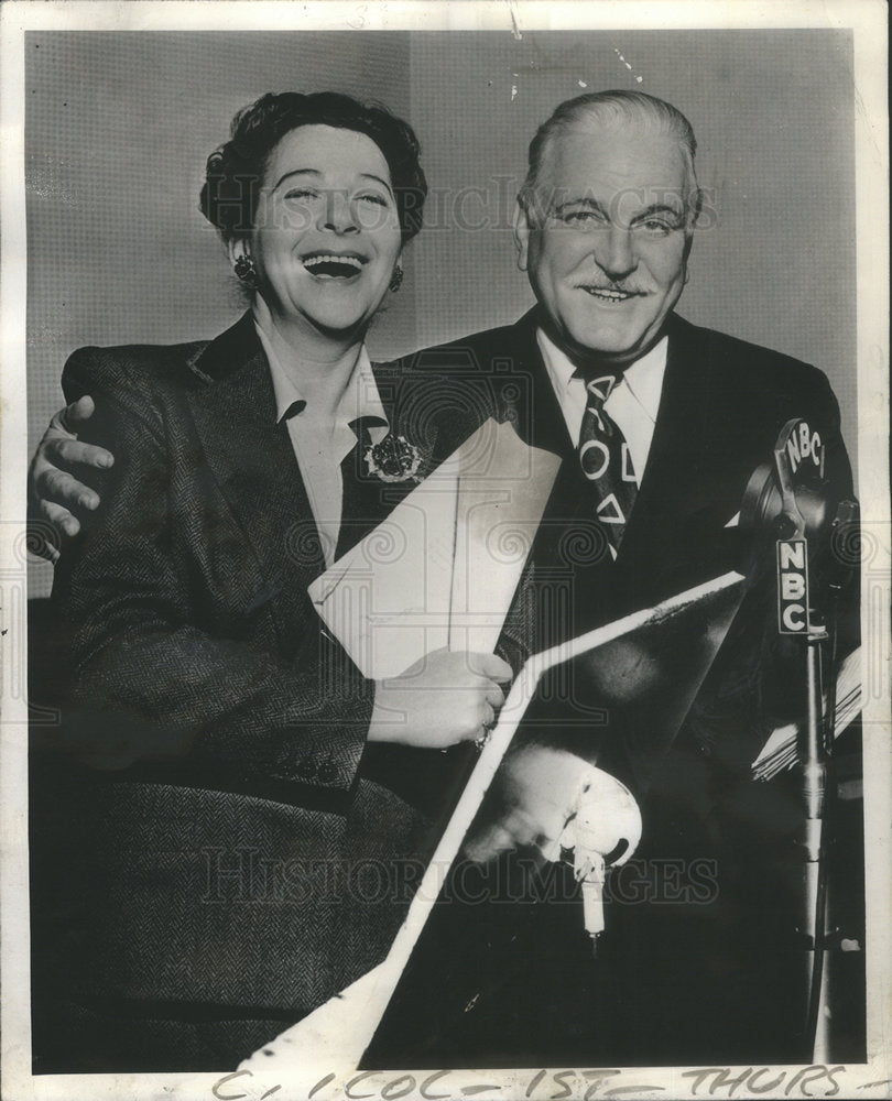 1943 Fanny Brice Baby Snooks Frank Morgan Coffee Time  - Historic Images